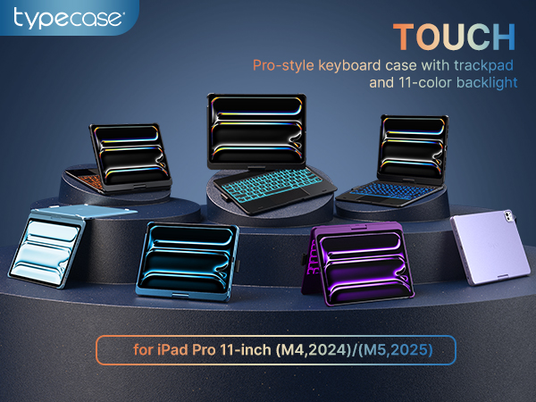 touch ipad keyboard case for ipad pro 11