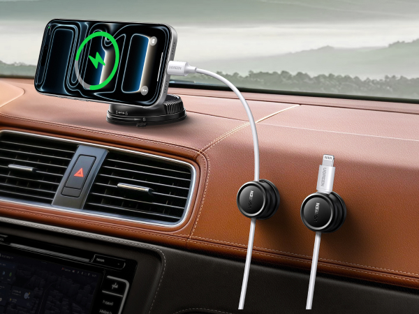 magnetic cable clip