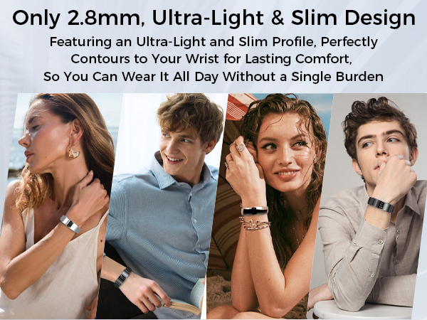 Ultra-Thin Design, Fits Wrist Perfectly