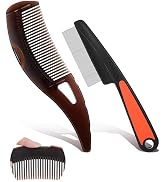 Dandruff Comb for Scalp Care 2PC - Multifunctional Hairbrush for Dandruff Removal, Detox &amp; Psoria...
