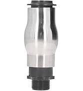 YOUTHINK Frothy Nozzle, G1 Male Thread Frothy Foam Jet Fountain Nozzle 304 Stainless Steel Water ...