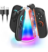 Controller Charger Station for Nintendo Switch 2(2025), Fast Charger for Joycon 2, Magnetic Dock ...