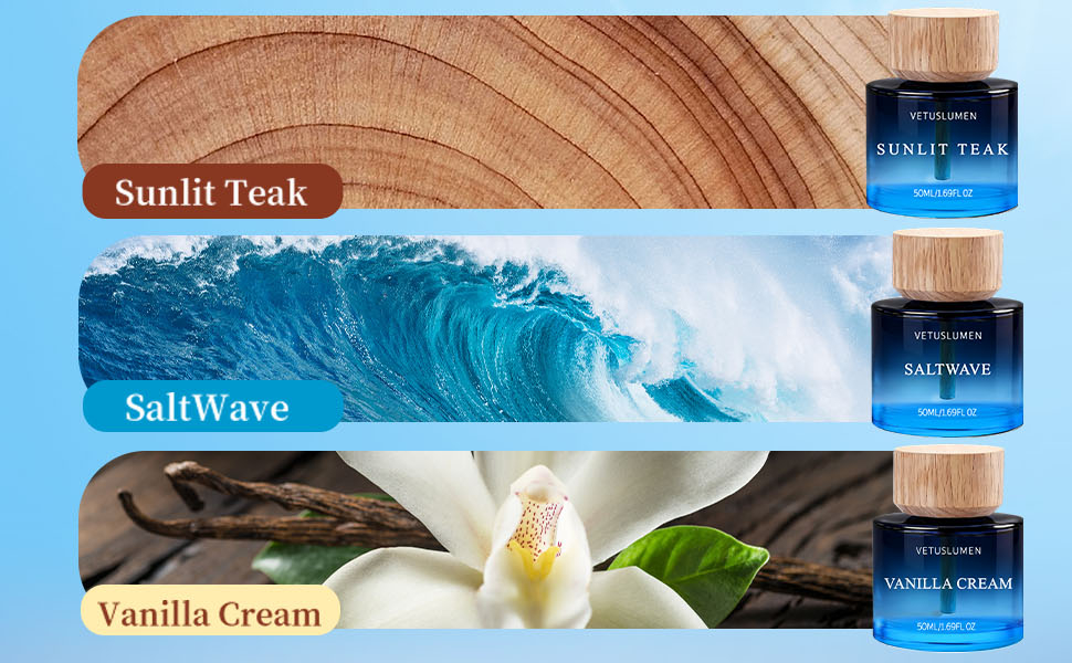 3-Scent Natural Essential Oil Fragrance
