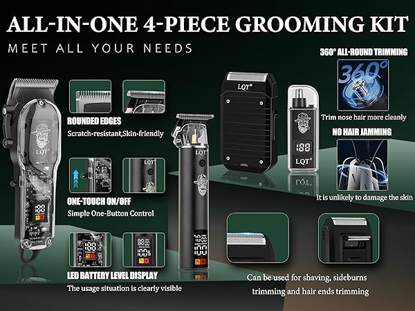 clippers and trimmers set