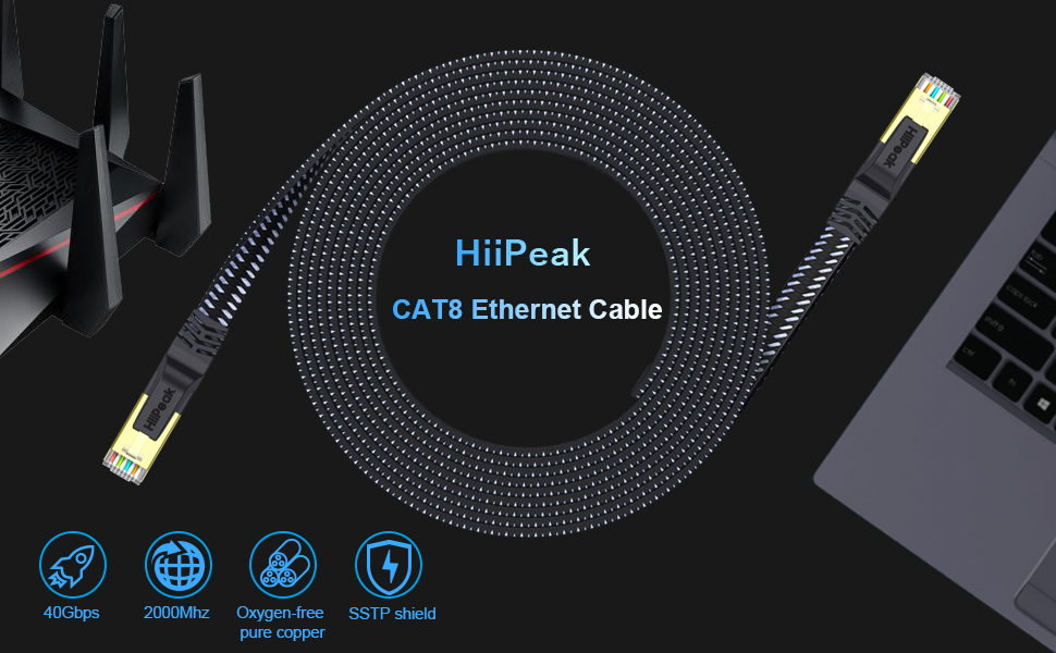 cat 7 ethernet cable ethernet cables internet cat8 LAN network high-speed cord gaming rj45 long 6 5