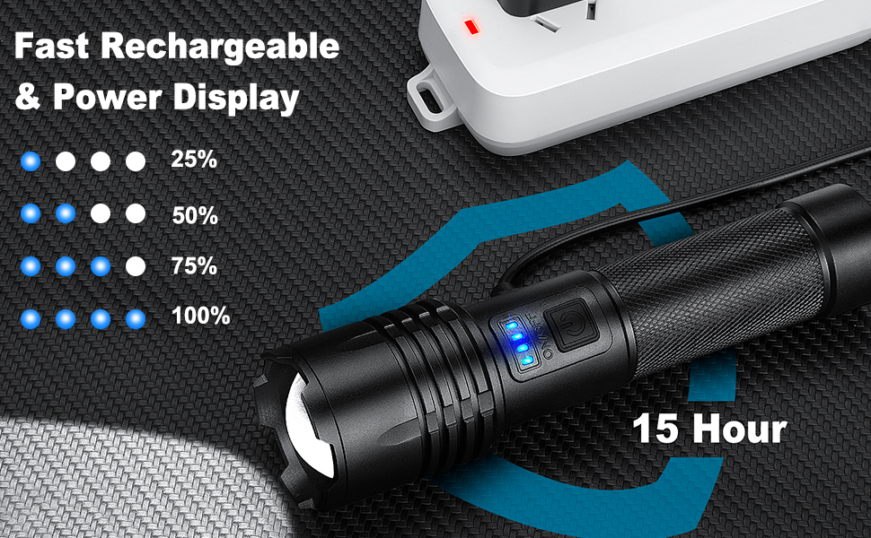 rechargeable flashlights