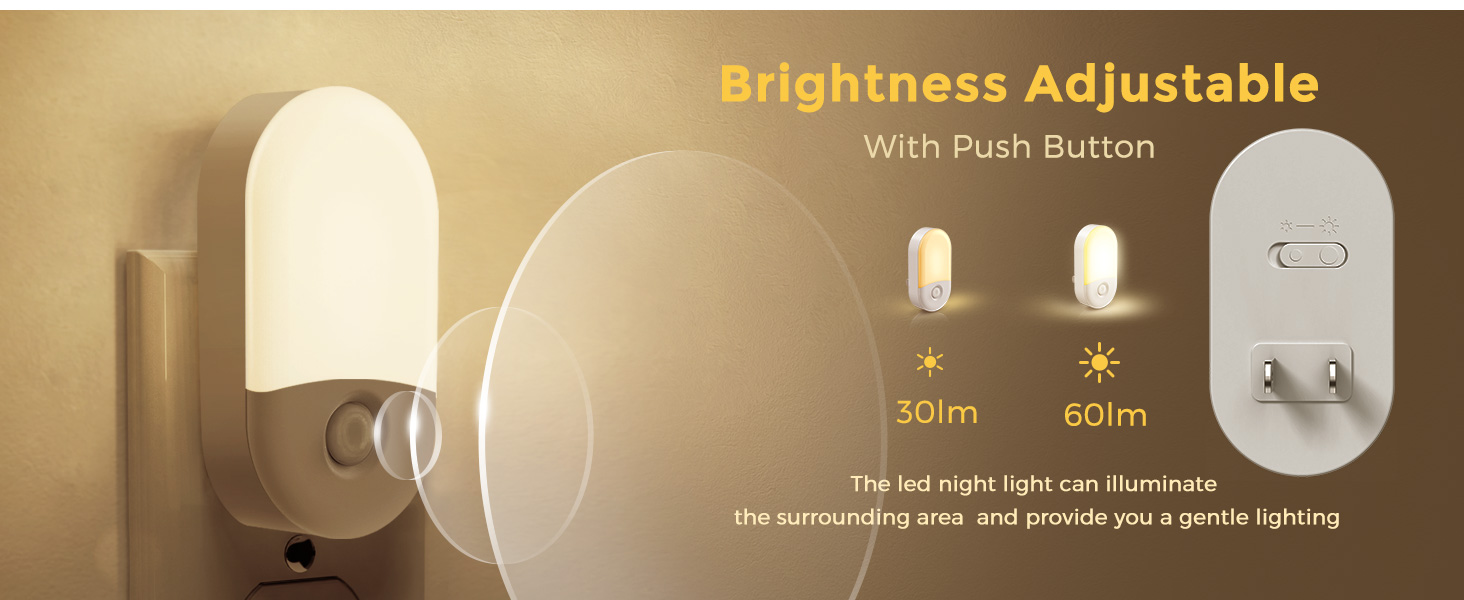 30/60lm brightness adjustable