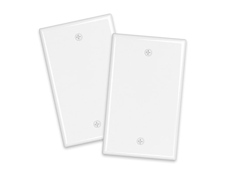 iwillink 10 Pack Blank Wall Plates