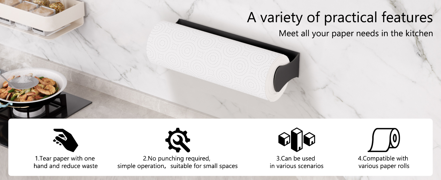 Paper Towel Holder Under Cabinet