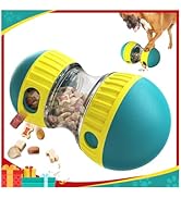 Mankoda Dog Puzzle Toys, Rolling Treat Dispensing Ball, Brain Stimulation &amp; Slow Feeder, Dog Enri...