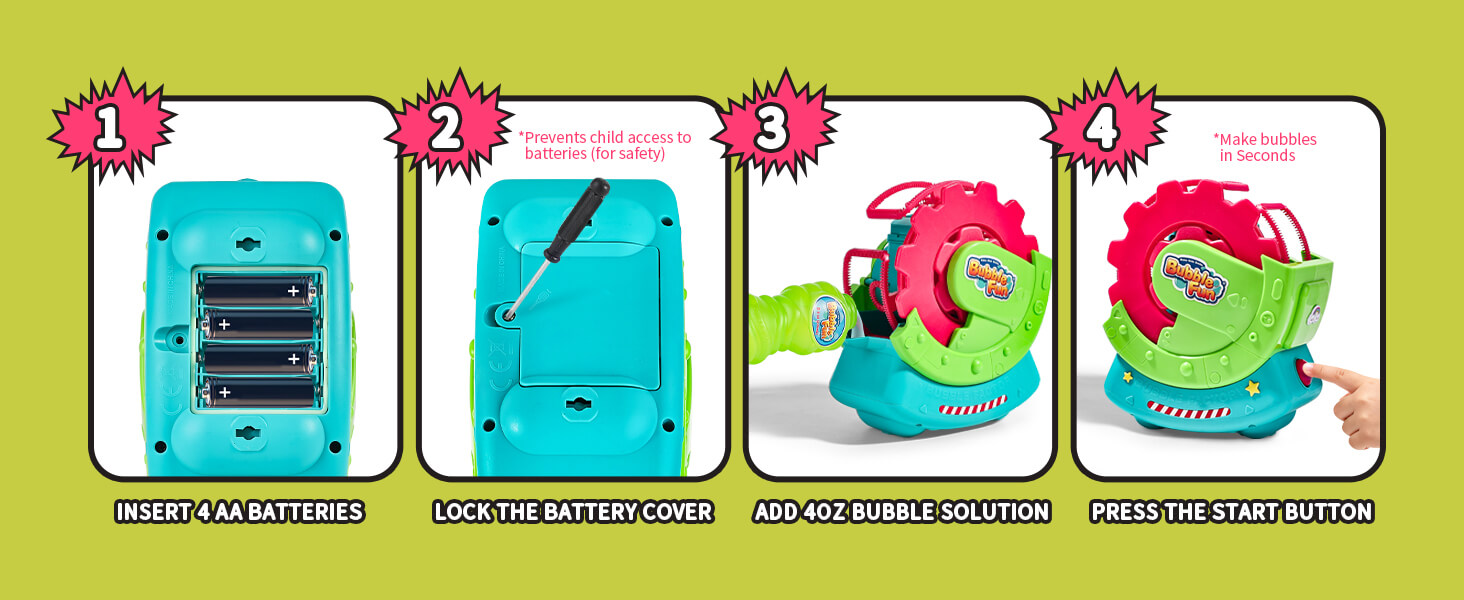 Bubble Machine for kids