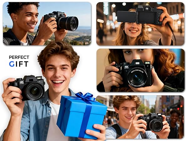 4k digital camera vlogging camera christmas gift birthday gift 2