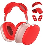 Silicone Case Cover for AirPods Max Headphones, Anti-Scratch Ear Pad Case Cover/Ear Cups Cover/He...