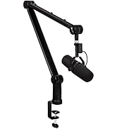 IXTECH Boom Arm - Adjustable 360° Rotatable Microphone Arm - Sturdy Stainless Steel Mic Arm Desk,...