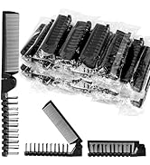 Travel Folding Comb, Compact Foldable Hair Brush Travel Pocket Mini Hair Comb &amp; Makeup Comb in Bu...