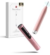 MelodySusie PocketNail Pen-Shaped Cordless Modular Nail Drill, Extended Kit, PC100GR 20000RPM Sli...