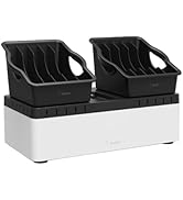 Belkin B2B160 Store and Charge Go w/ Portable Trays (USB Classroom Charging Station for Laptops, ...