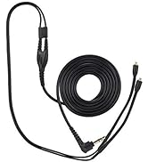 Tangxi MMCX Replacement Headphone Cable, TPE Headphone Extension Cable with 3.5mm Plug for se215 ...