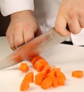 Mercer Culinary M22608 Millennia Black Handle, 8-Inch, Chef&amp;#39;s Knife