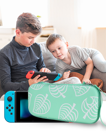 Carrying Case for Nintendo Switch - Bright Protective Storage Case Pouch for Nintendo Switch Console