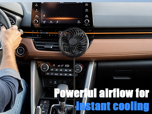 fans for cars inside the car