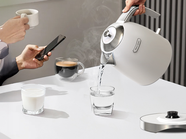 Hazel Quinn 1.7L Peral White Electric Kettle (XSH008)