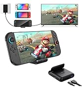 BOXPSII TV Dock Station for Nintendo Switch, Portable TV Docking Station Replacement with 4K HDMI...