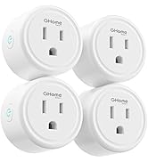 GHome Smart Plug 5GHz, 15A WiFi Smart Plugs That Work with Alexa and Google Home, Smart Home WiFi...