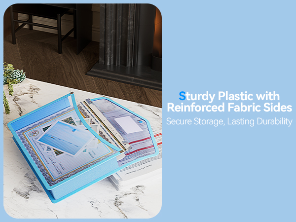 ThinkTex Plastic Expanding File Folder