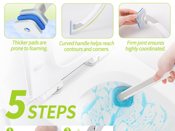 disposable toilet brush