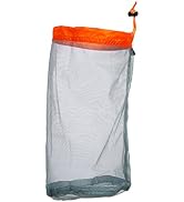 Mesh Stuff Sack Light Weight Nylon Mesh Drawstring Storage Bag for Travelling Hiking Camping Stuf...