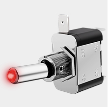 red led toggle switch