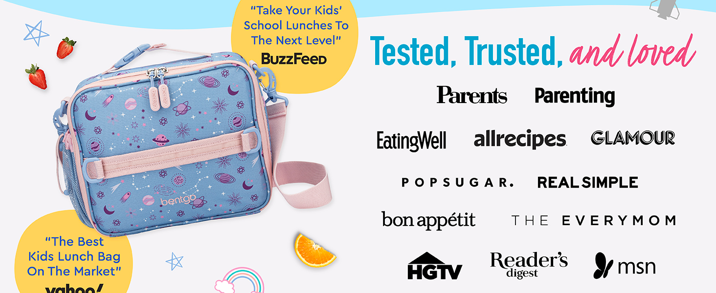 loved by parents tested trusted and loved bentgo kids lunch box in the press