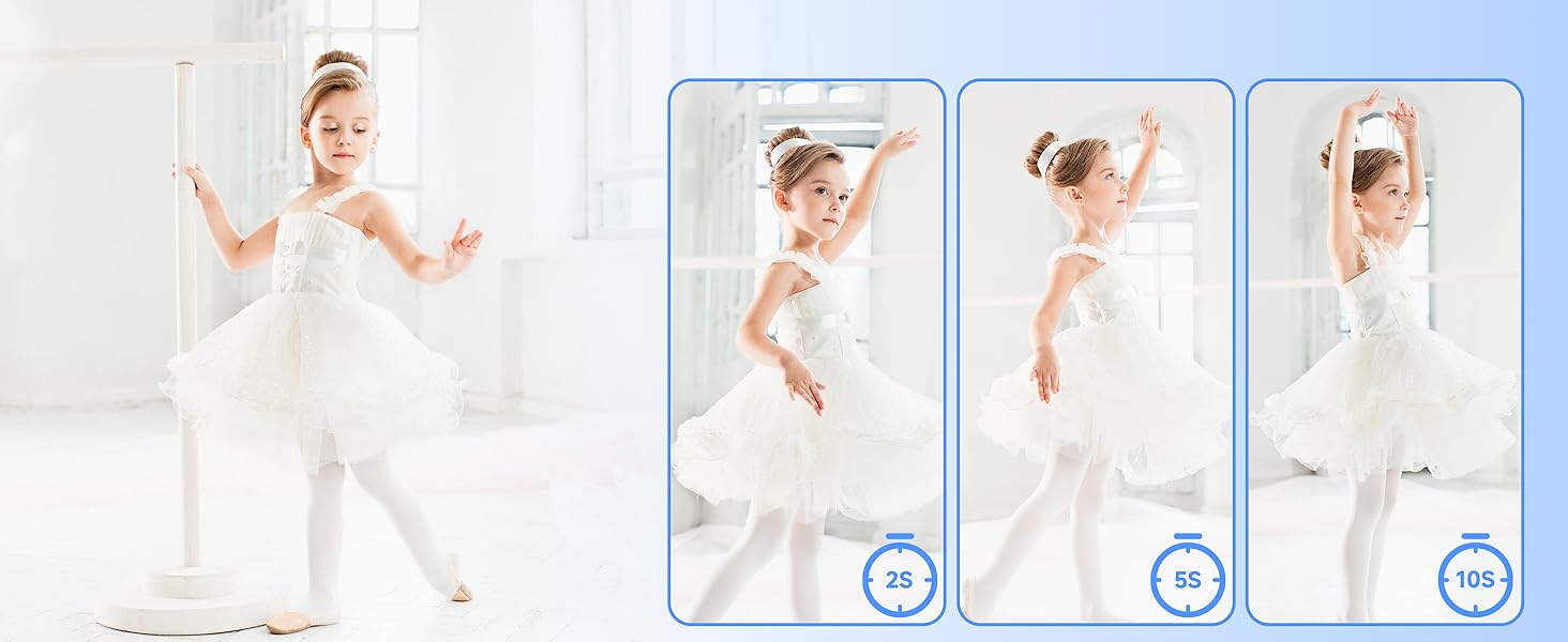 2-10s Self Timer,digital camera for teens,digital camera for kids,digital camera fhd 1080p black