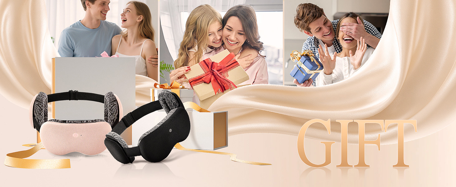 Sleep Headphones Wireless Bluetooth, White Noise Bluetooth Sleep Mask