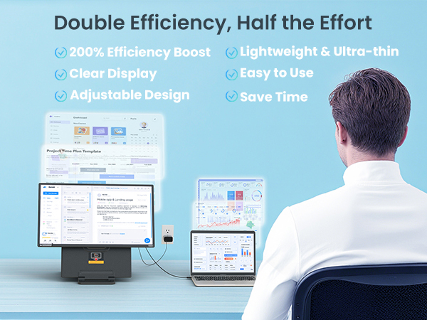 Double Efficiency, Half the Effort