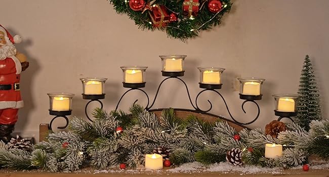 christmas tea light candles