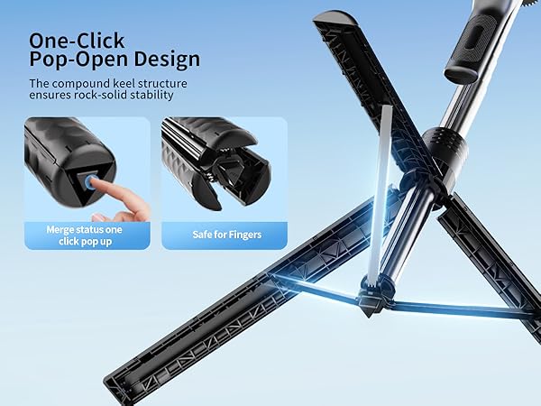 Phone Tripod and Selfie Stick, Tripod with Wireless Compatible with iPhone Android