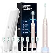 Operan Electric Toothbrush for Adults and Kids Rechargeable Sonic Toothbrush with 5 Modes 2-Min S...