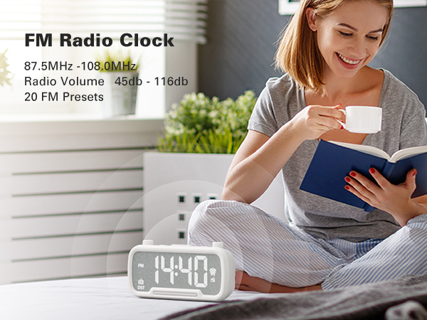FM Radio Clock