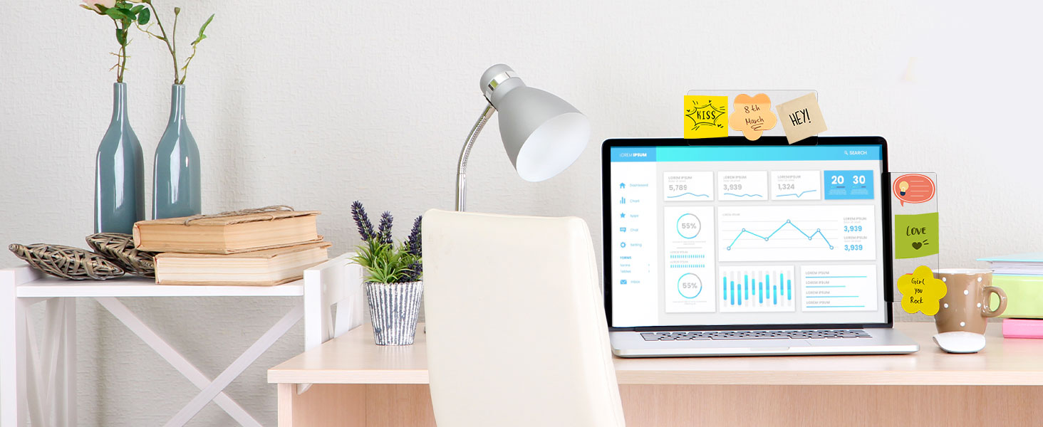 acrylic display memo boards