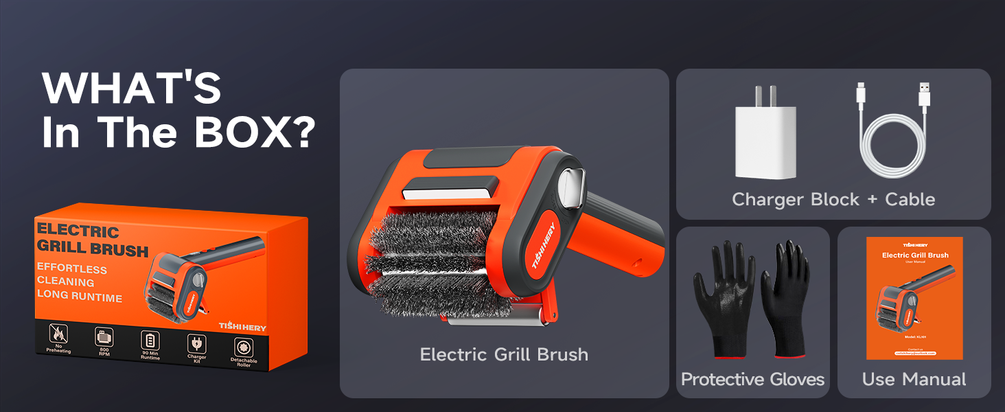 electric grill brush