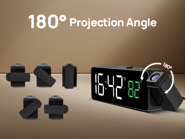 projection clock