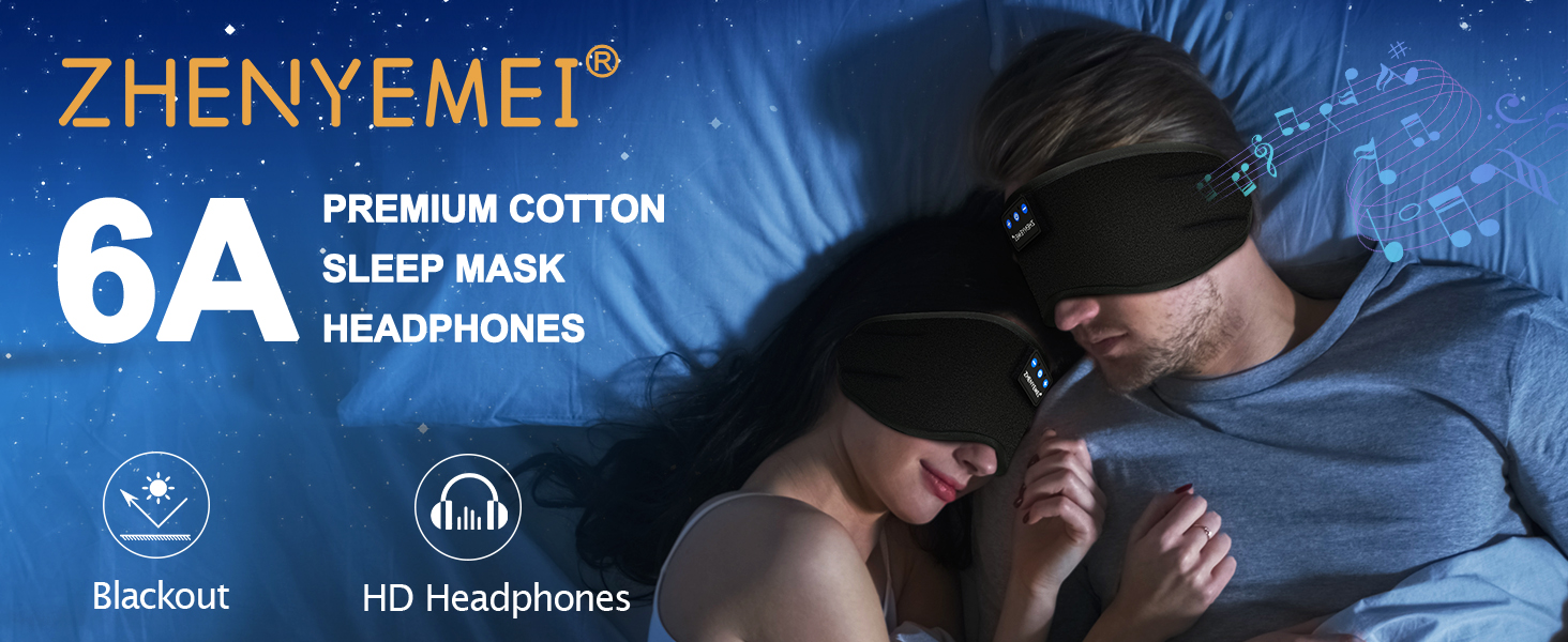 Bluetooth sleep mask