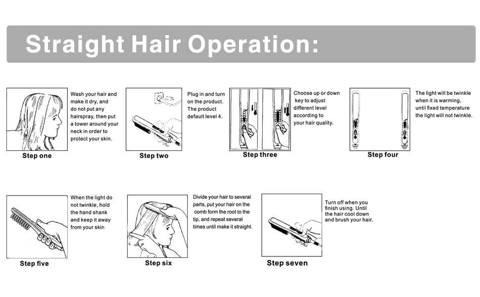 straight hair operation