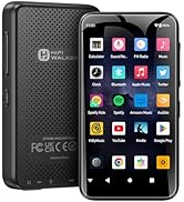 HIFI WALKER G7mini Android MP3 Player with Bluetooth &amp; WiFi, 80GB Storage (16GB + 64GB), 4" Touch...