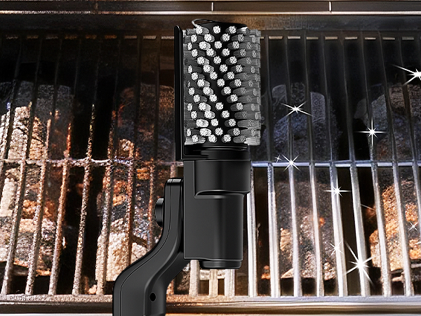 drayvorx electric bbq grill brush electric grill cleaner for outdoor grill