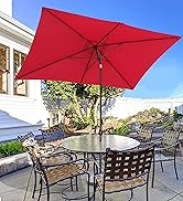 10&amp;amp;#39; Rectangular Patio Umbrella