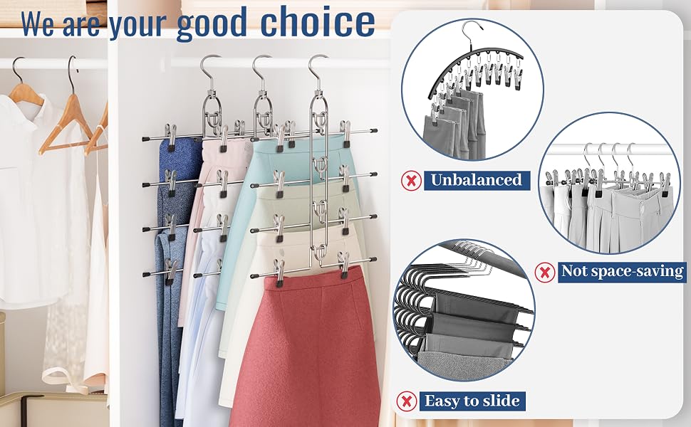 space saving hangers
