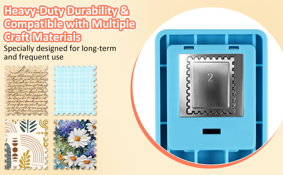 stamp puncher square